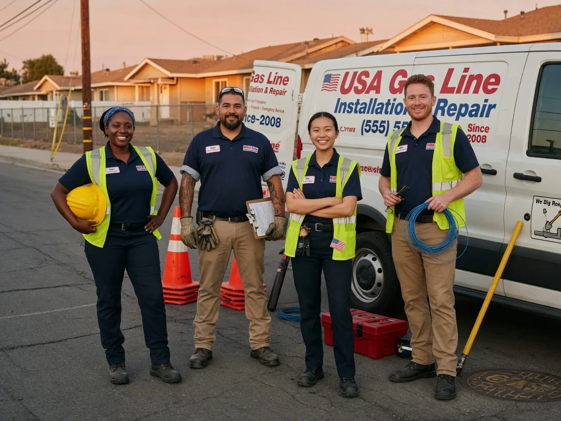 Gas Line Installation company in Delhi, IA
